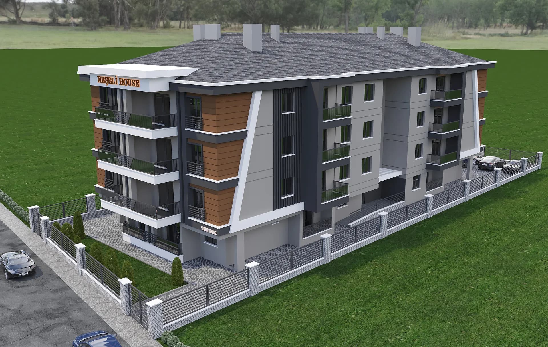 NEŞELİ HOUSE dış mekân 4